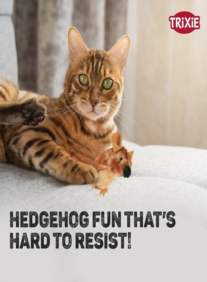 TRIXIE Plush Mouse Cat Toy for Indoor Cats | Soft Catnip Toy Made of Polyester | Interactive Cat Play Toy for Fun, Exercise & Mental Stimulation - 8 cm - Image 2